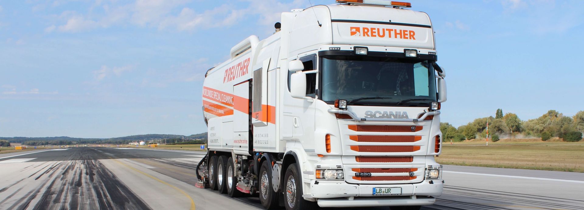 Höchstdruck-Reinigungsfahrzeug
